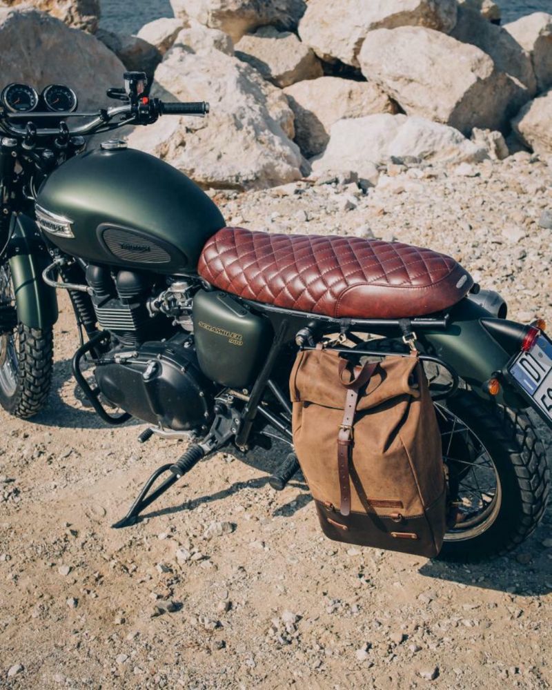 backpack pannier - classic roll top - Image 12