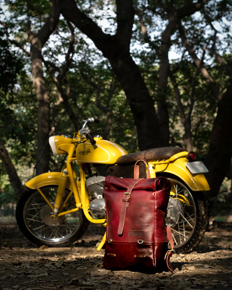 backpack pannier - classic roll top - Image 14