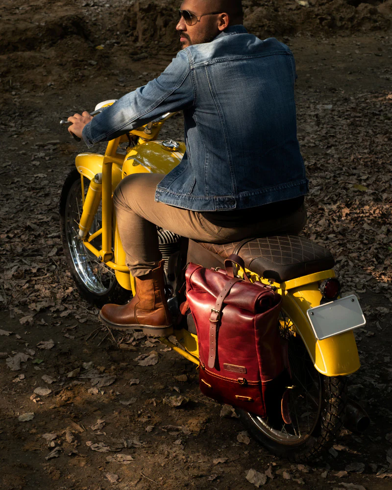 backpack pannier - classic roll top - Image 16