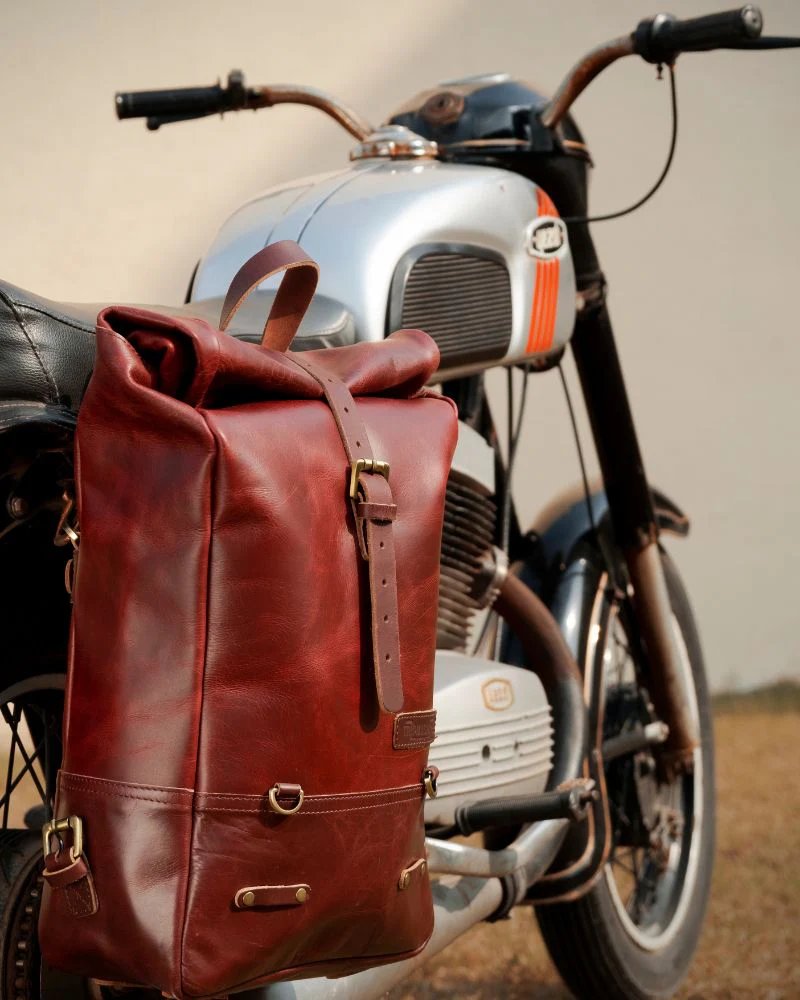 backpack pannier - classic roll top - Image 21