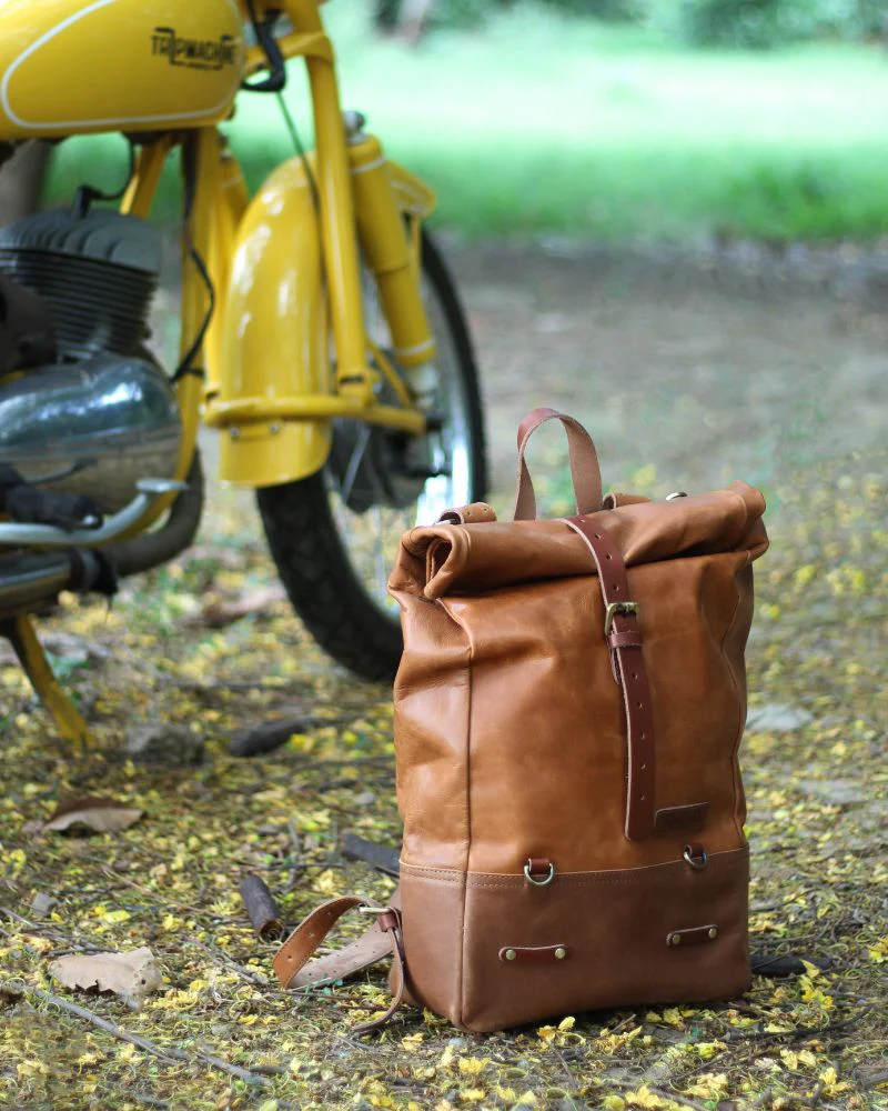 backpack pannier - classic roll top - Image 25
