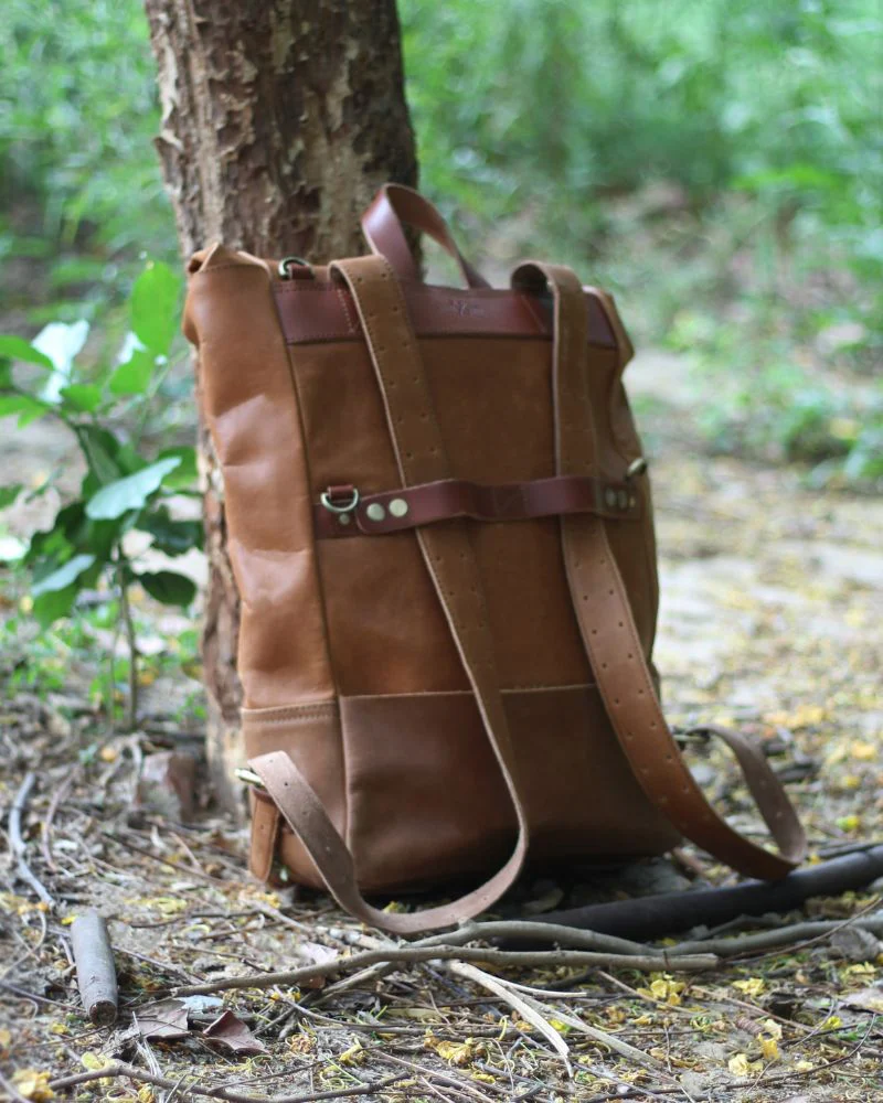 backpack pannier - classic roll top - Image 30
