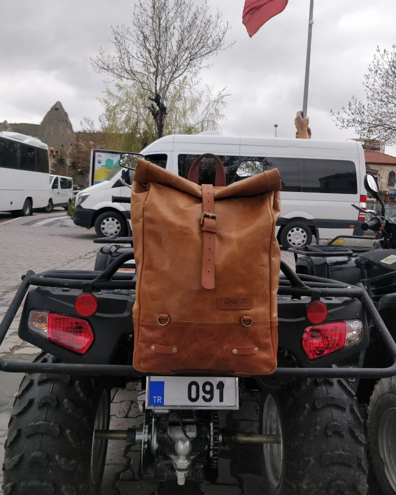 backpack pannier - classic roll top - Image 33