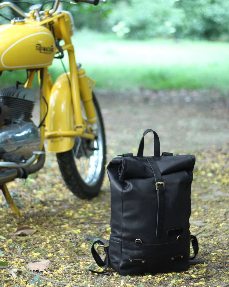 backpack pannier - classic roll top - Image 36