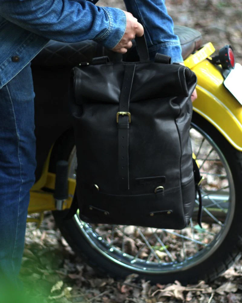 backpack pannier - classic roll top - Image 40