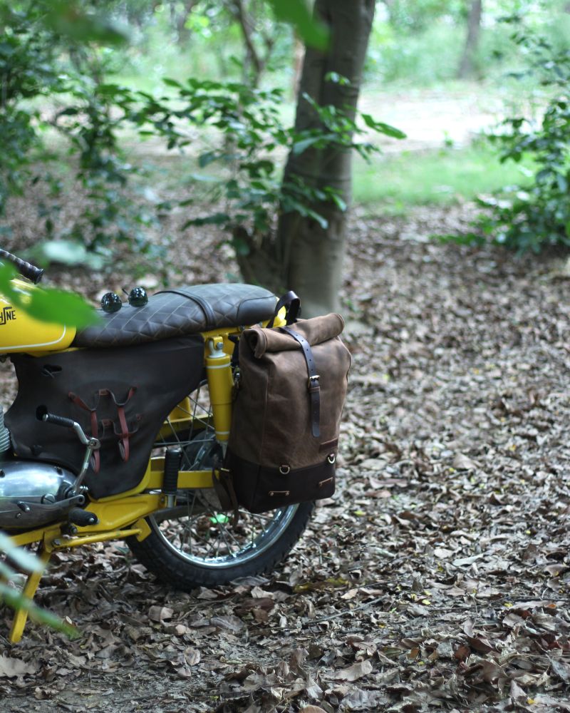 backpack pannier - classic roll top - Image 5