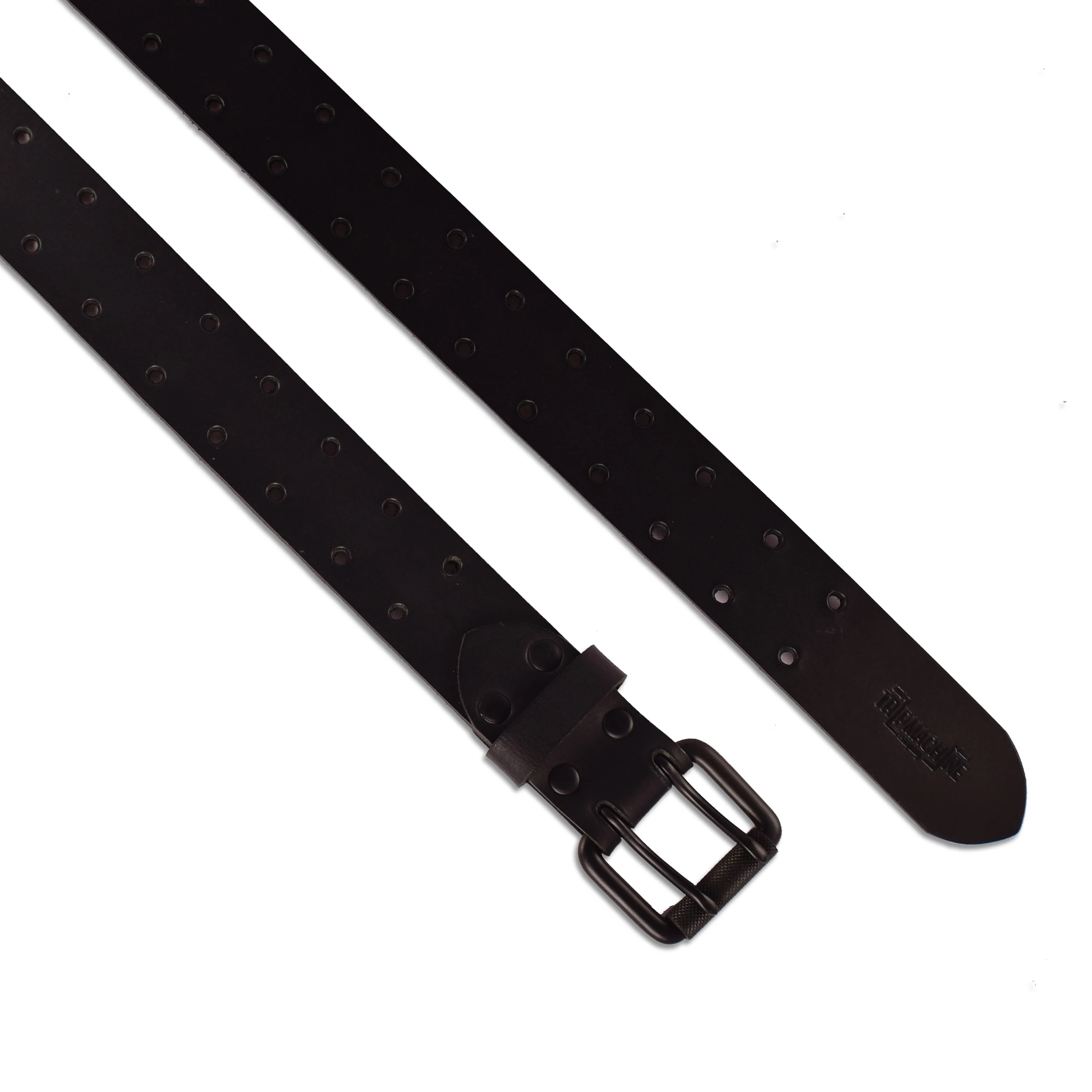 belt - matt black double pin - Image 2