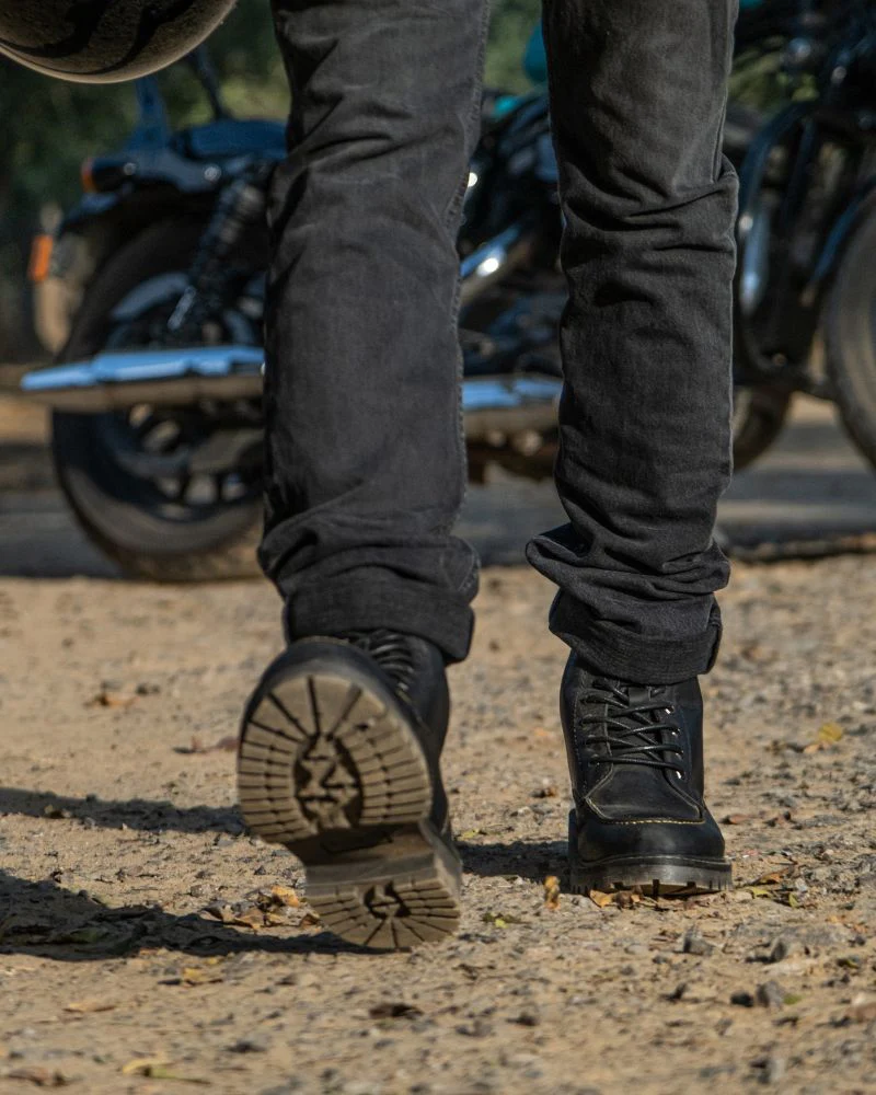 boots moc-toe black - Image 10