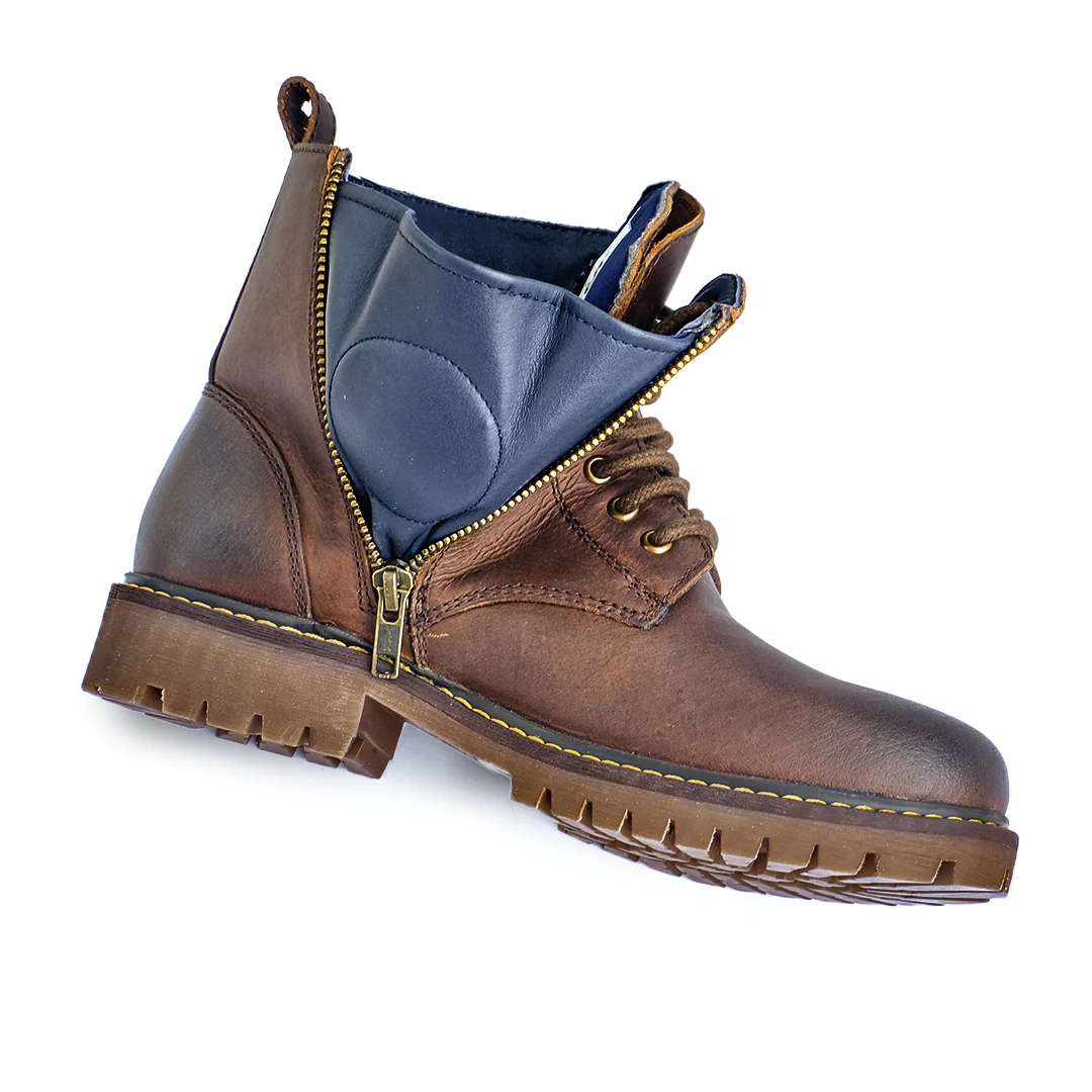 hellcat: women's riding boots mocha with shoe protector - Image 8