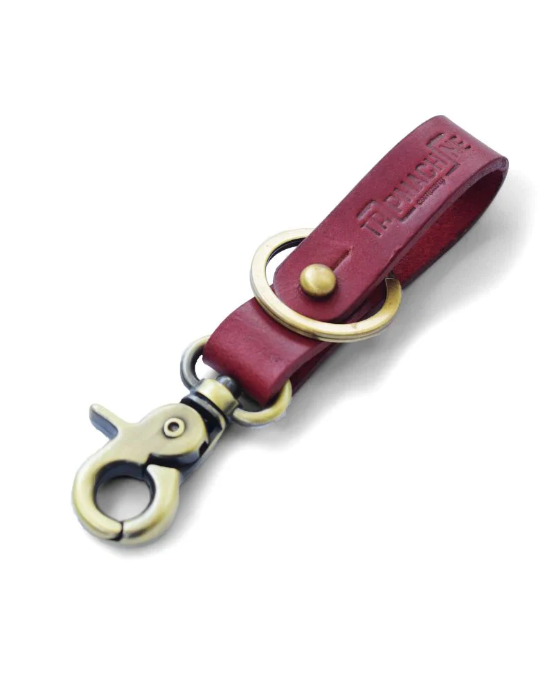key fob with antique gold