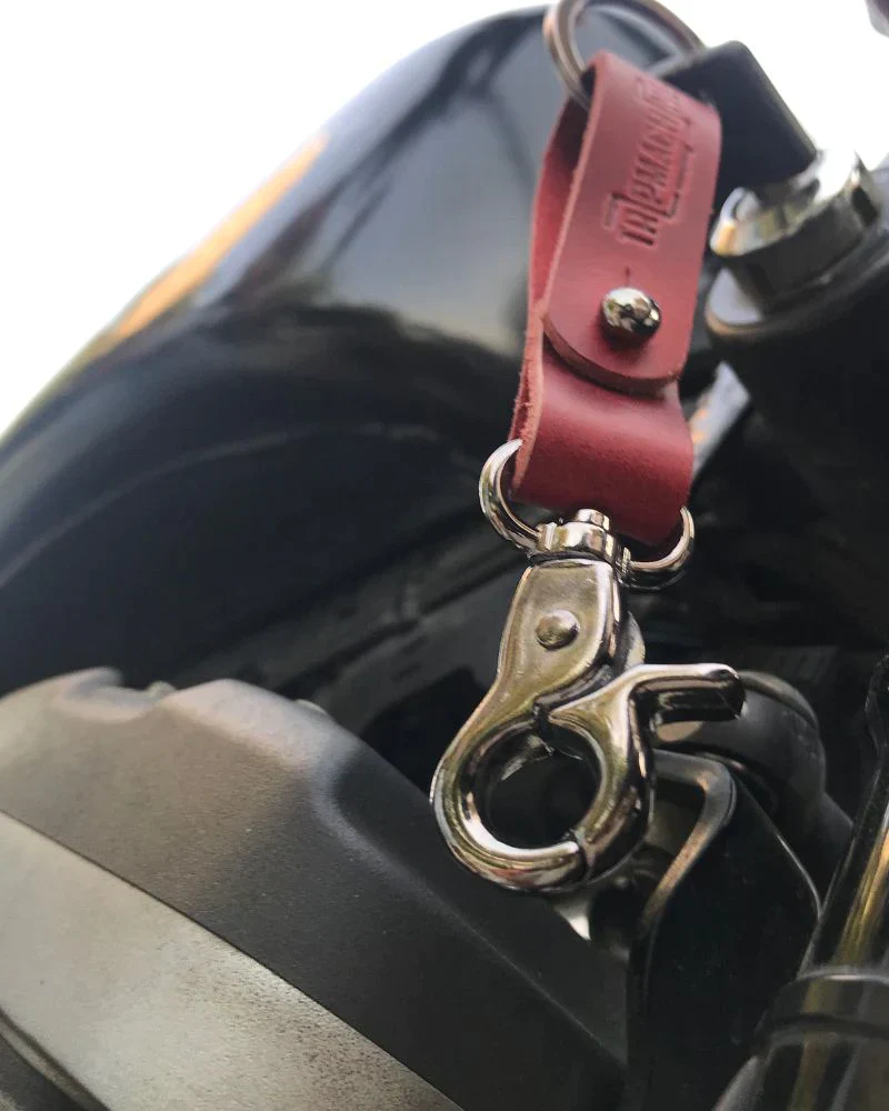key fob with antique gold - Image 2