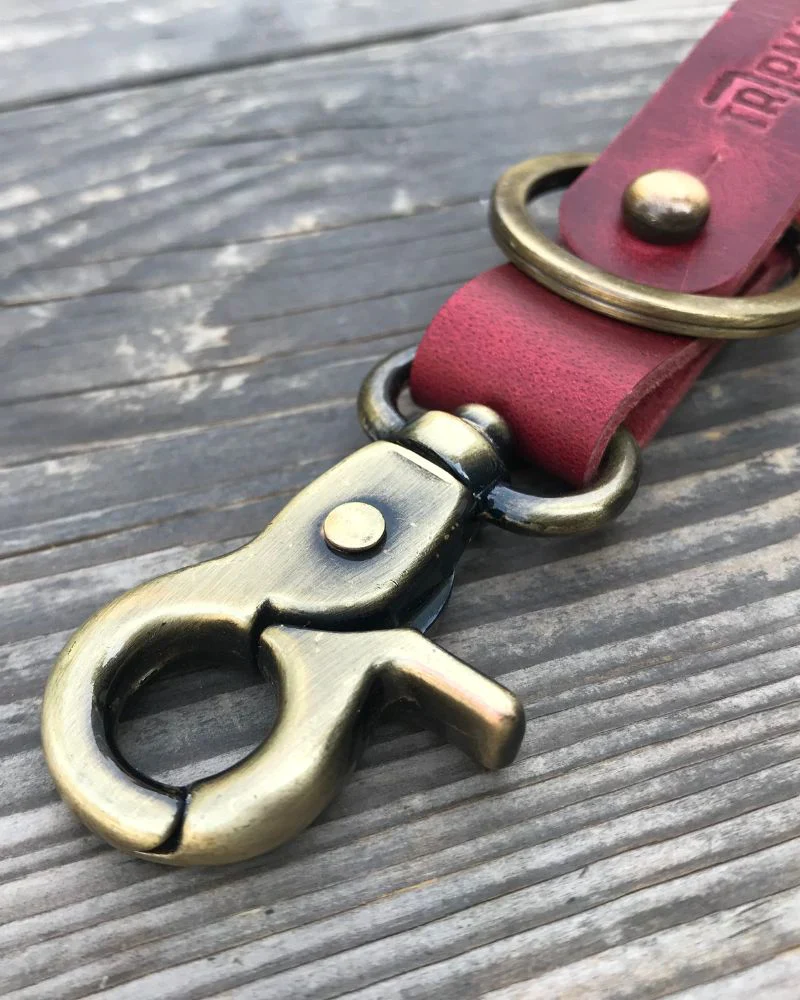 key fob with antique gold - Image 5