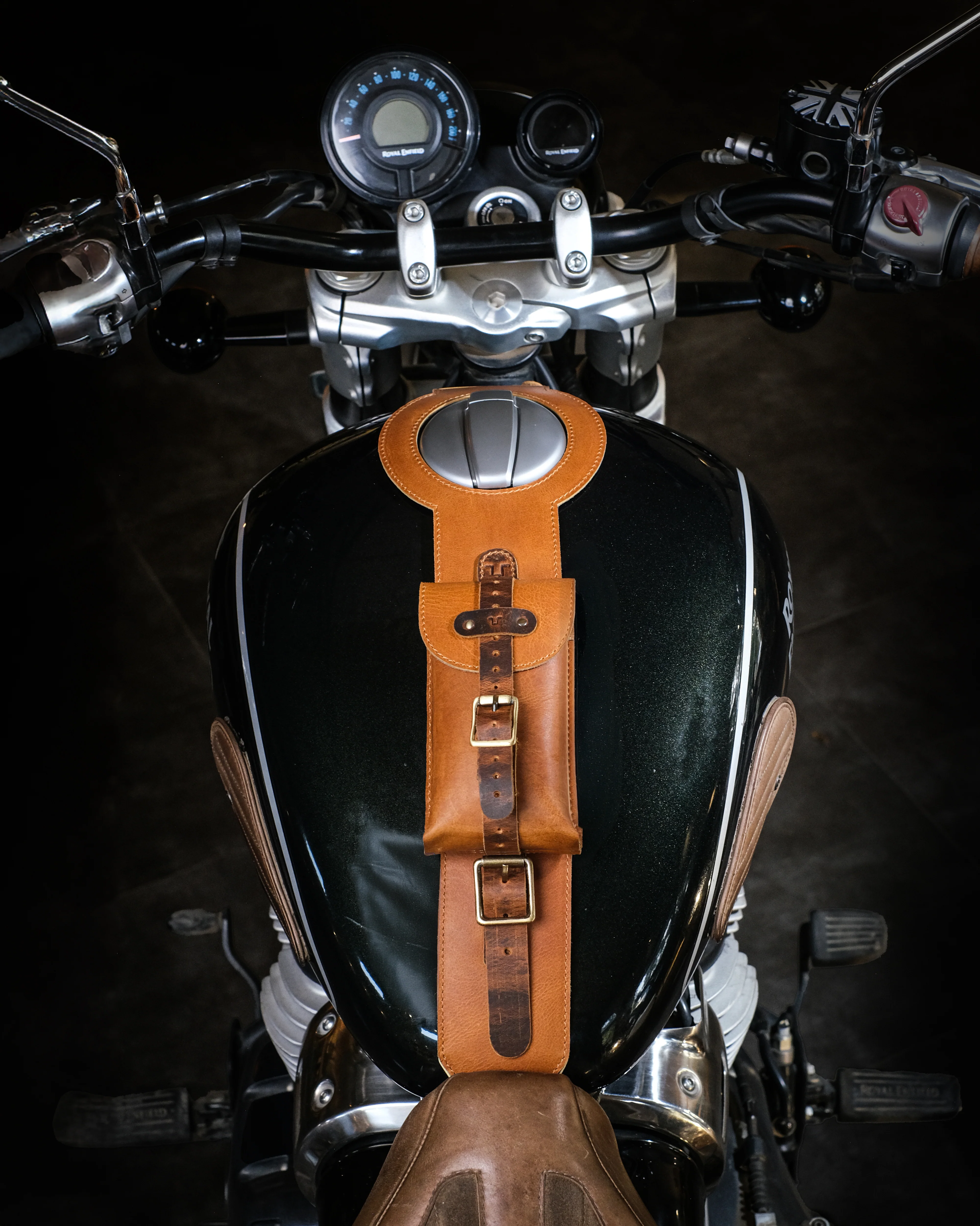 super meteor/shotgun/classic 650: moto exclusive tank strap - Image 19