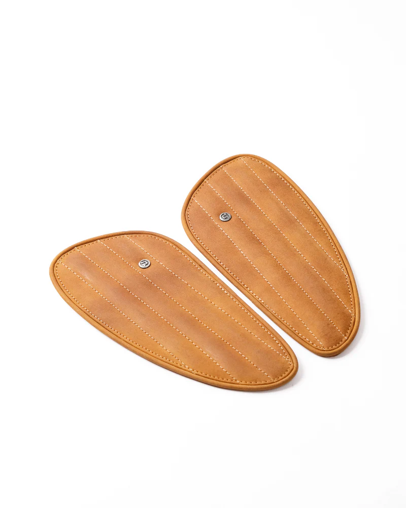 tank pads leather classic stripes - Image 14