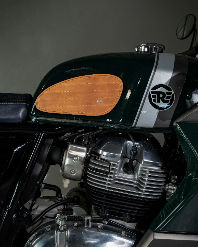 tank pads leather classic stripes - Image 15