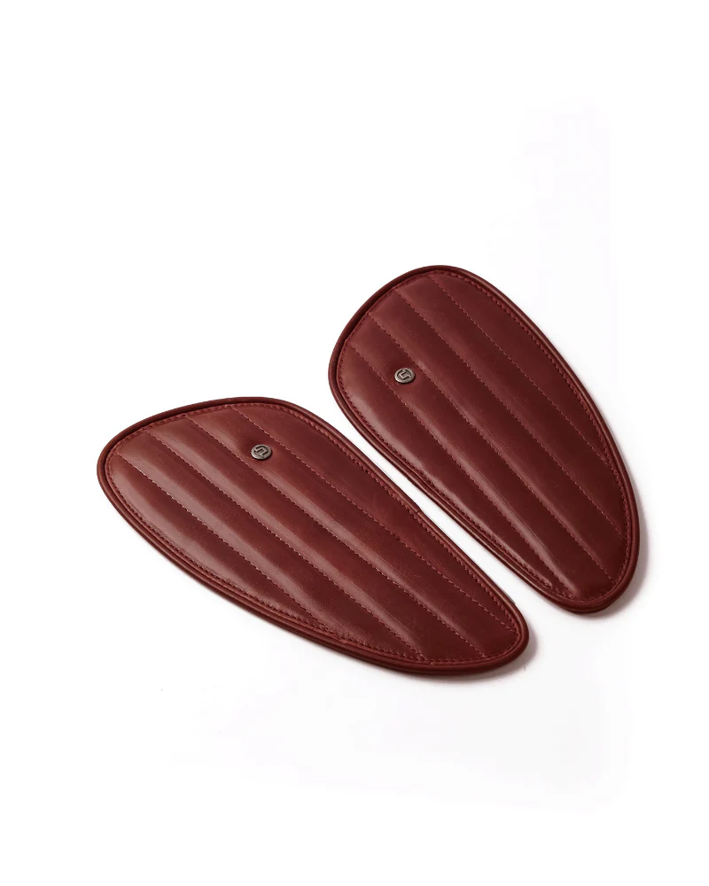 tank pads leather classic stripes - Image 17