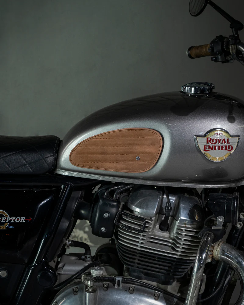 tank pads leather classic stripes - Image 9