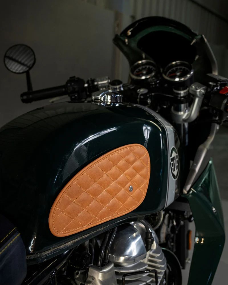 tank pads leather diamond - Image 21
