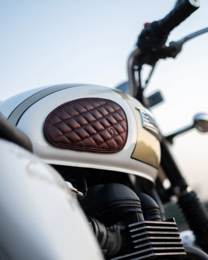 tank pads leather diamond - Image 8