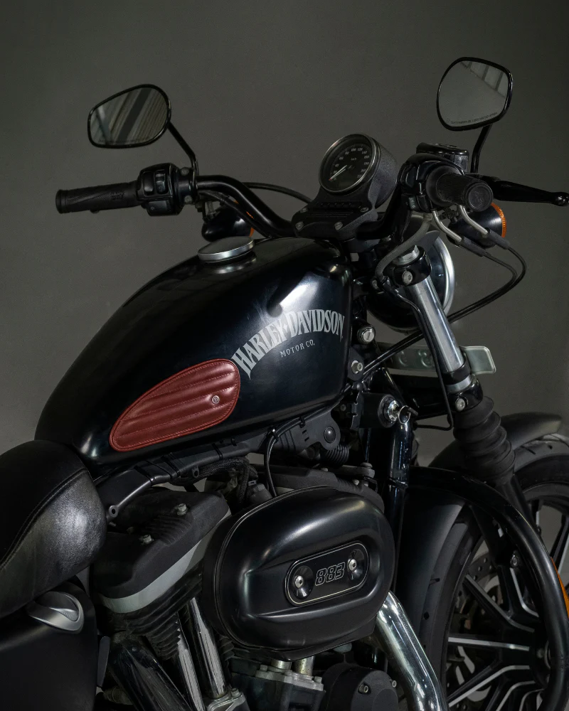 tank pads mini leather classic stripes - Image 29