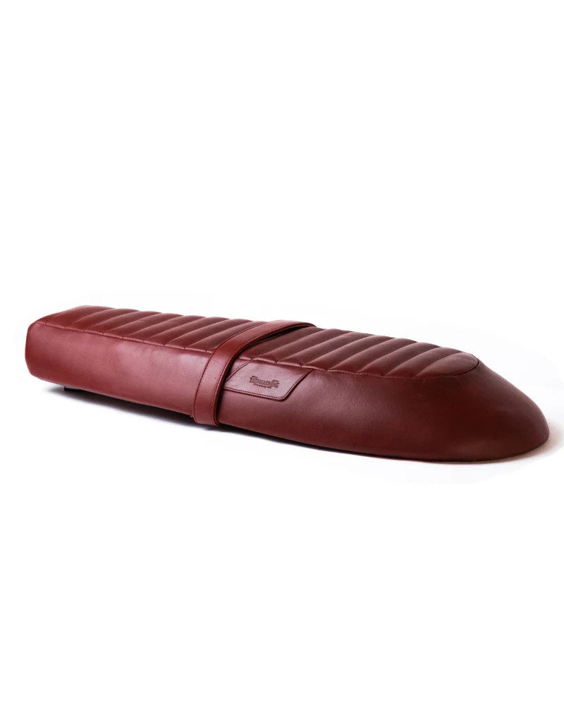 touring leather seat crafted to fit royal enfield interceptor 650 / gt 650 - Image 20