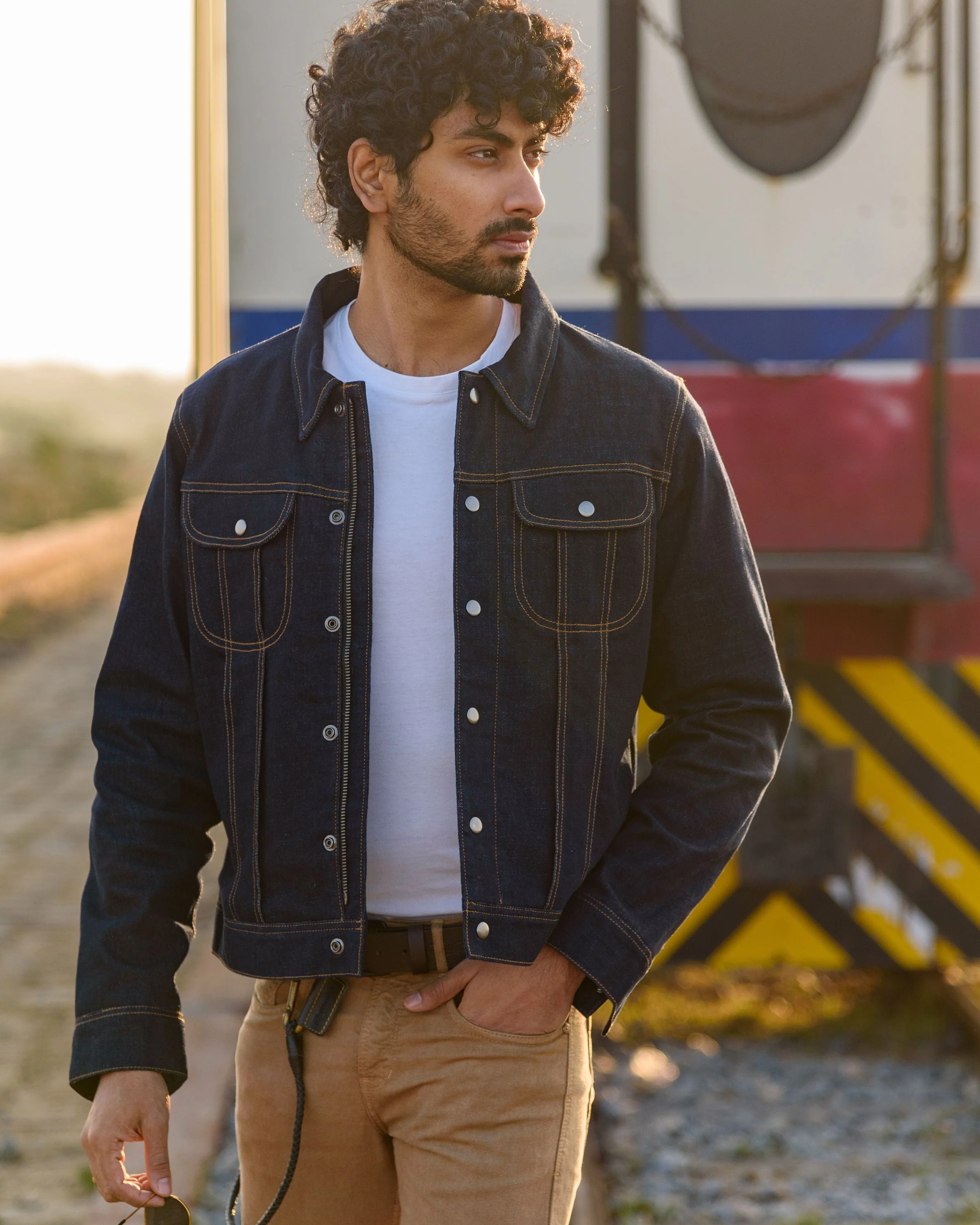 zero: denim riding jacket - Image 8
